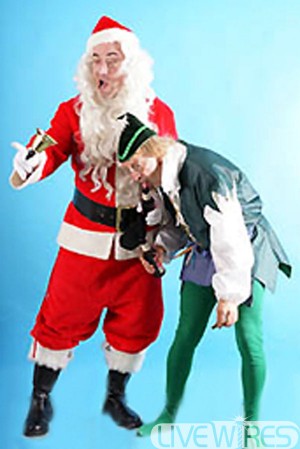 Bad Santa & Icky Elf Duo