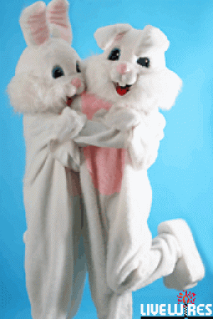 Easter Bunny Duo